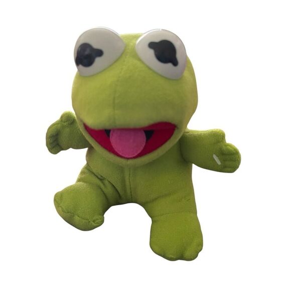 McDonalds Muppet Babies Miss Piggy Kermit Fozzie Plush Christmas Set Lot Of 3 - Picture 5 of 12